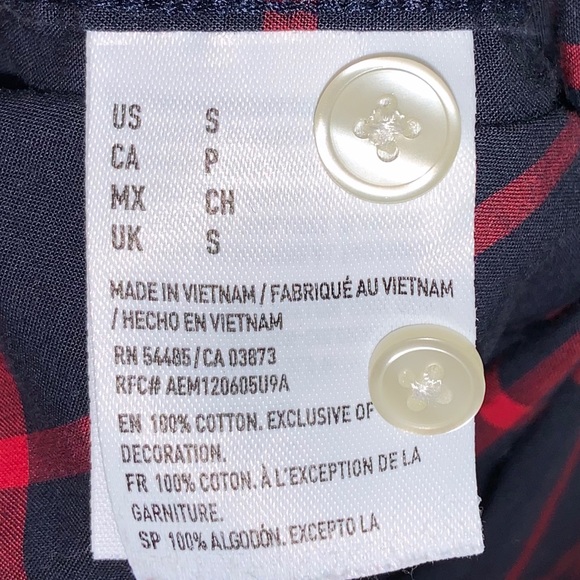 AE men’s long sleeve Classic Fit shirt - Picture 3 of 3